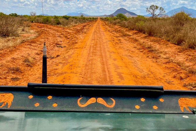3 day Diani Beach To Tsavo East & West - Day 1 in Tsavo East: Watering holes, big open sky, and elephant dust