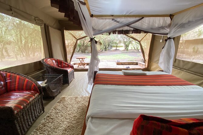 3 Days Masai Mara Tented Camp & Transport 4 x 4 Jeep - Day 3: optional nature walk and Masai Village, then transfer back to Nairobi