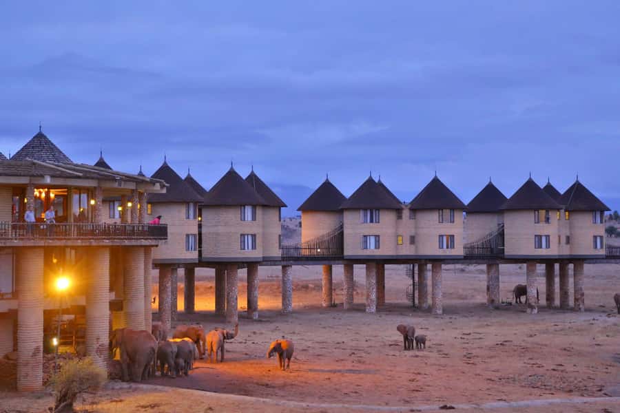 3 days Tsavo East and Saltlick safari from Diani/Mombasa - Day 1: Buchuma Gate, Aruba Dam, and your evening drive into Tsavo East