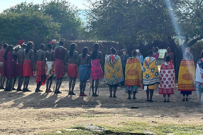 4 Days 4WD Private Maasai Mara, Nakuru Parks with Lodge LUXURY - Day 3: Maasai village culture plus the drive to Lake Nakuru
