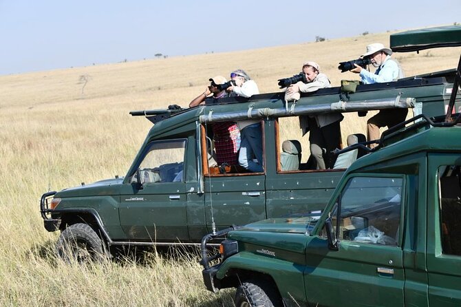 6 Days Kenya Adventure Wildlife Safari - Day 3: Transfer to Masai Mara, Check-In Lunch, and Your First Game Drive