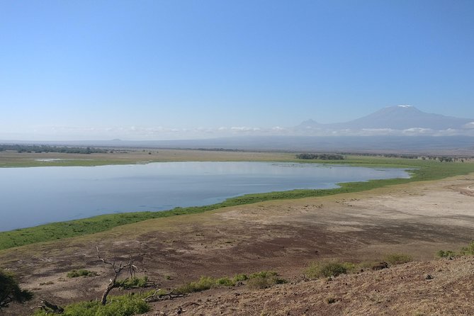 Amboseli Overnight Trip - Amboseli National Park stop: elephants, giraffes, antelope, and the rest of the cast