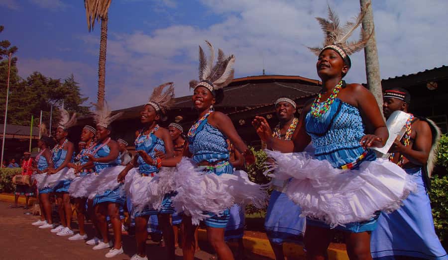Bomas of Kenya Cultural tour - The traditional dance show, where the energy does the storytelling