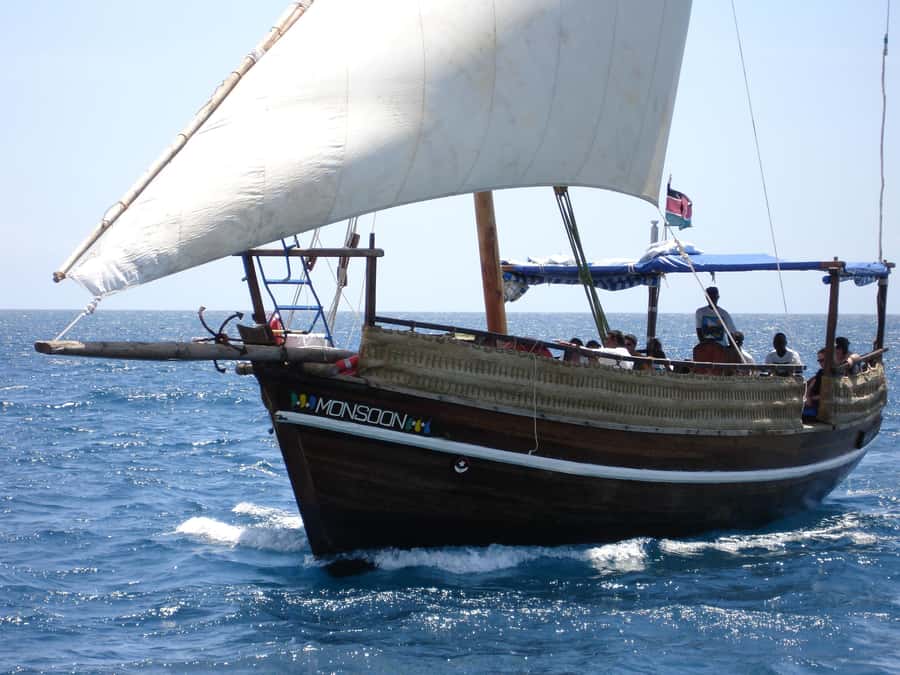 Diani Beach: Kisite Marine Park Dhow & Snorkeling with Lunch - Key highlights at a glance