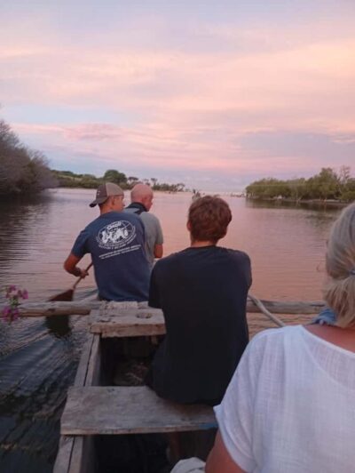 Kongo River Sunset Experience in a canoe