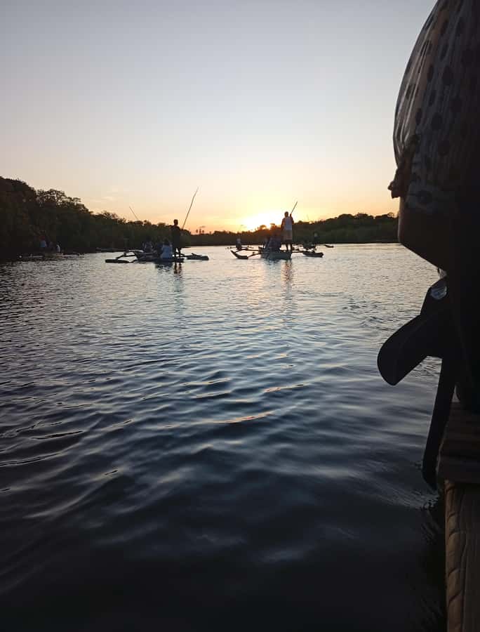 Diani Beach: Kongo River Sunset Experience in a canoe - The Guides and Captains, and Why Their Style Matters