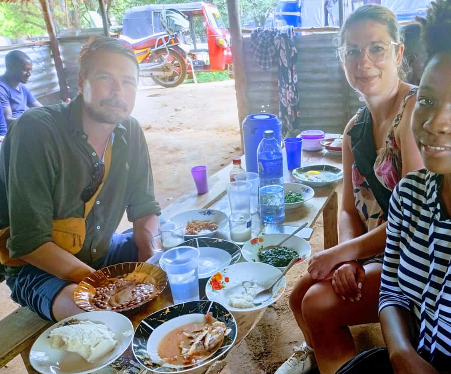 Diani: Market and Street Food Walking Tour - Meeting point at Tsunami Garden Cafe, then straight into the market