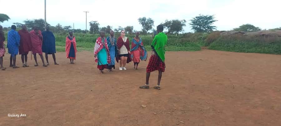 HALF DAY TOUR MASAI VILLAGE FROM NAIROBI WITH PICKUP&DROPOFF - Entering the Manyatta: Huts, Cattle Life, and the Thorny Fence