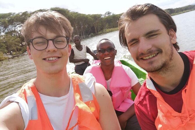 Hells Gate and Lake Naivasha Full Day Adventure - Lake Naivasha: hippos from a safe distance plus bird watching