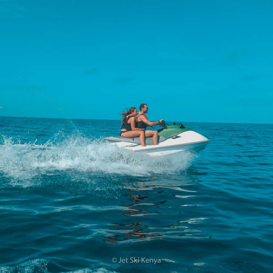 Jet Ski Dolphin Safari - Diani Beach jet skis and wildlife, a fun combo that makes sense