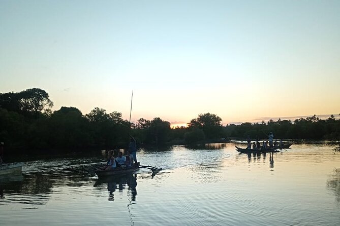 Kongo River Sunset Experience in Canoe - Sunset on the estuary: waves, changing sand, and real bird focus