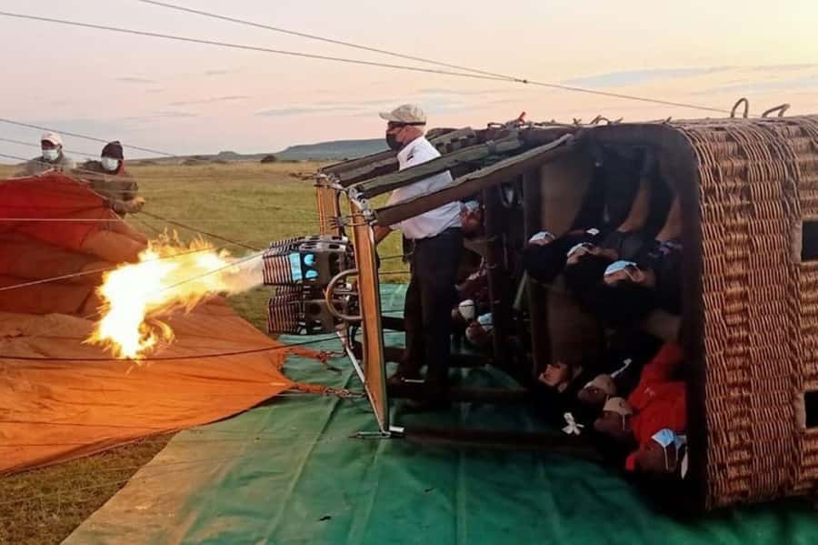 Maasai Mara: Hot Air Balloon Safari & Champagne Breakfast - The Landing Moment: Bush Breakfast With Champagne