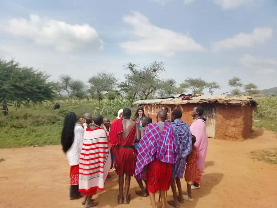 Maasai Village: Cultural Experience of The Maasai Tradition - Entering the Maasai Welcome: Jumping Dance, Songs, and Real Questions