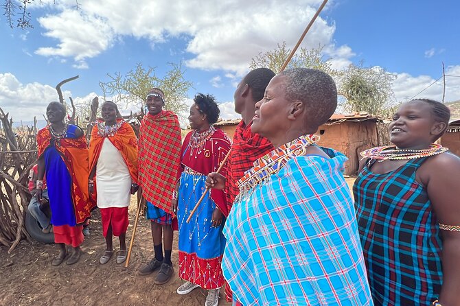 Masai village Day Tour Experience - What to expect at the village: welcome, questions, and dressing up