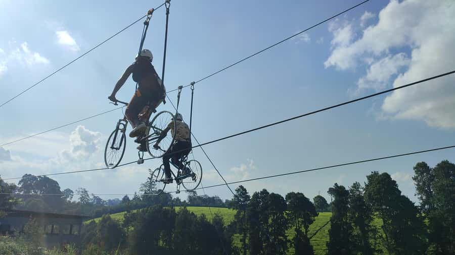 Nairobi: 1 Day of Pure Adrenaline Adventure in Kenya - Burudani Adventure Park ropes course: your morning balance workout