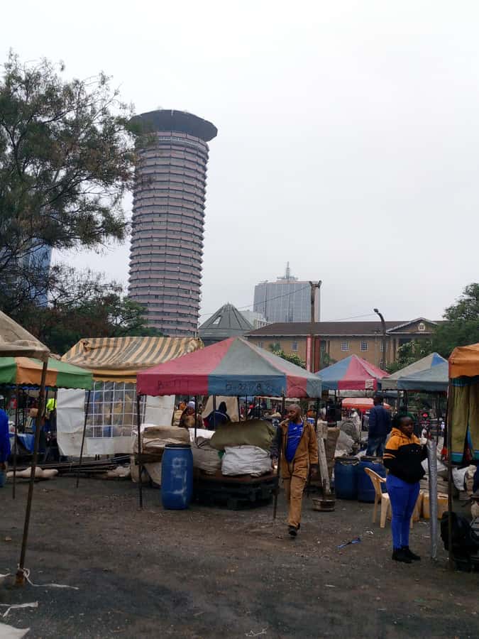 Nairobi city walking and historical tour - Macmillan Library and the Kenya National Archive stop