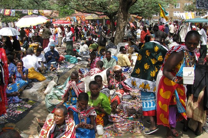 Nairobi souvenir Shopping and Historical Half day Tour - Utamaduni Crafts Centre in Karen/Langata: shopping in a real craft house