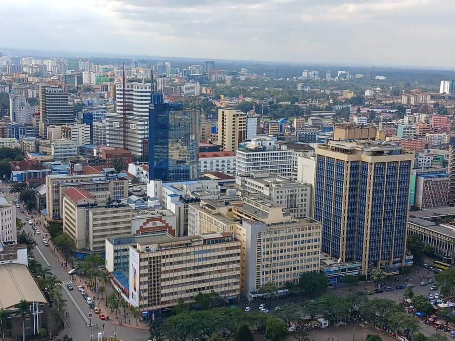 Nairobi Walking Tours, Historic and Modern Highlights - KICC and the rooftop skyline: the payoff view, plus the $5 ticket