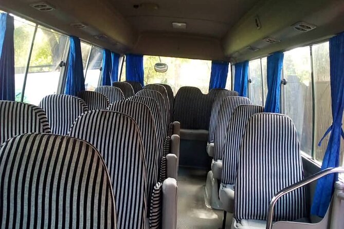 Shuttle Bus from Wilson and Jomo Kenyatta Airport Nairobi to Arusha and Moshi - Comfort on board: A/C, legroom, and small touches that matter