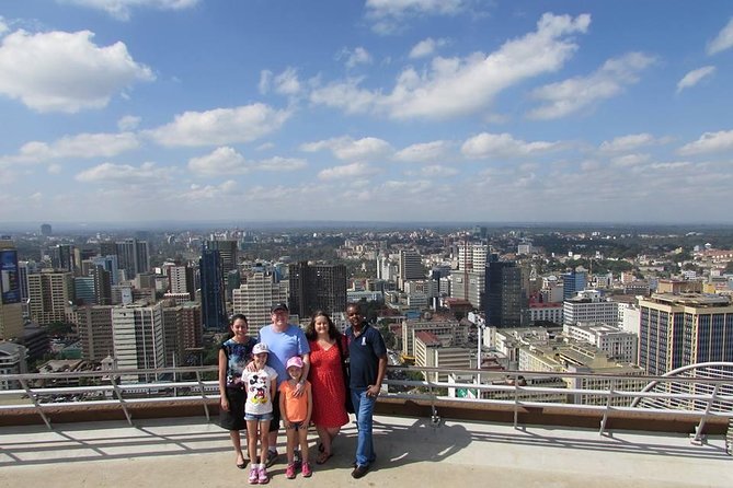 The Nairobi Skyline & Maasai Market! - Nairobi Skyline Views and CBD Landmarks at KICC, Then On Foot